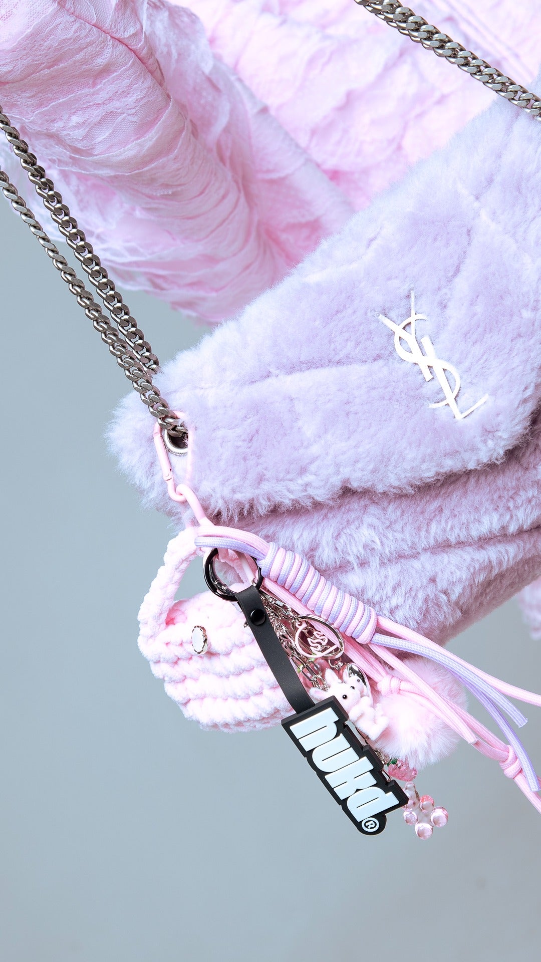 Y2K Bubblegum Bag Charm